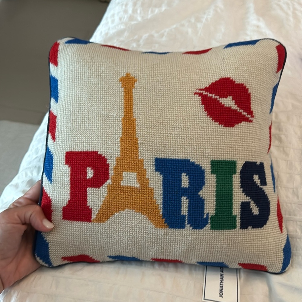 Jonathan Adler Paris accent pillow